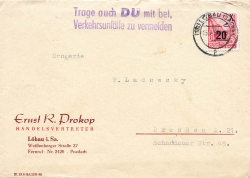Boltenhagen Stempel Zentrales Pionierlager 20.8.1969