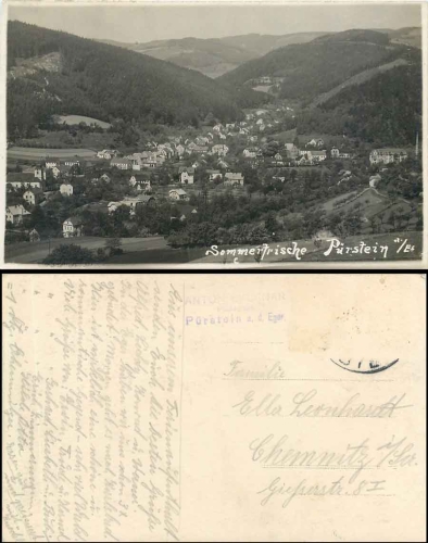 Puerstein Perstejn Kreis Kaaden o ca.1940