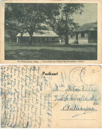 Pugo Philippiinen Residence of the Padres and Secondary School o 4.11.1931