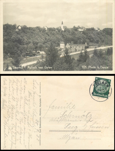 Pullach von Osten o 1.10.1933