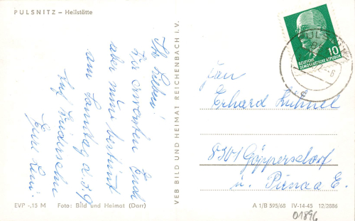01896 Pulsnitz Heilstätte o 1977