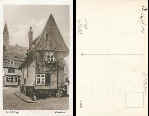 Quedlinburg Finkenherd *1919