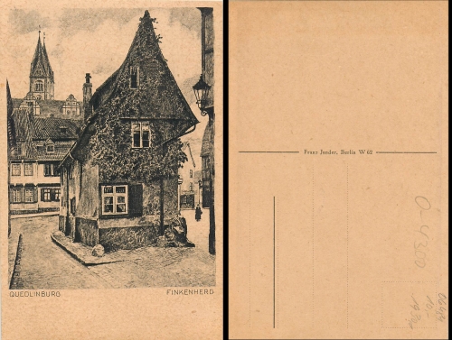 Quedlinburg Finkenherd * ca. 1930