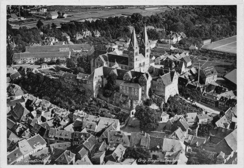 Quedlinburg Fliegeraufnahme * um 1930