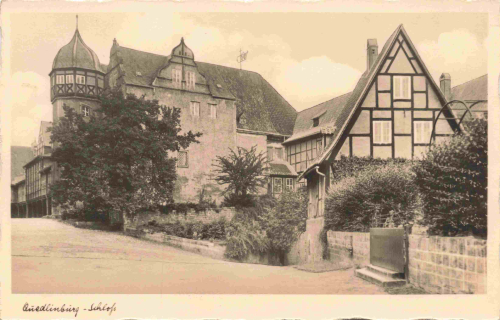 Quedlinburg Schloss * um 1940