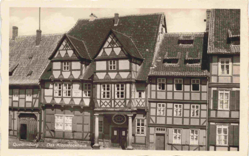 Quedlinburg Klopstockhaus * um 1940