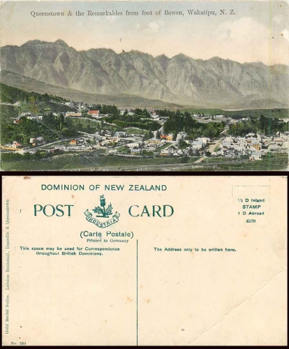 Queenstown Wakatipu New Zealand * ca. 1920