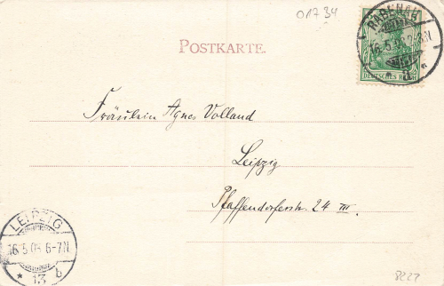 01734 Rabenau Sachsen Markplatz o 1903