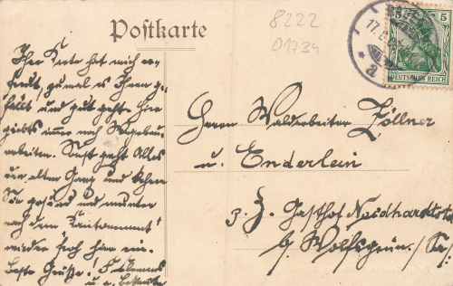 01734 Rabenau Sachsen Untereteil o 1906