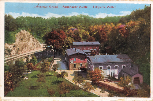 01734 Rabenauer Muehle Sachsen * um 1920