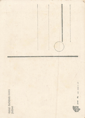 01445 Hoflößnitz Radebeul 600 Jahrfeier *1949