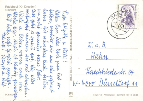 01445 Radebeul o 1983