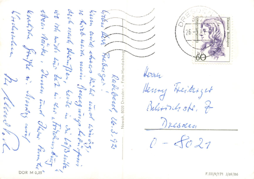 01445 Radebeul Sternwarte o 1986