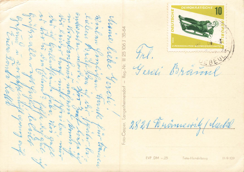 01445 Radebeul II Friedensburg o 1966