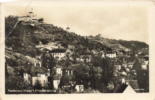 01445 Radebeul West Friedensburg o 1957