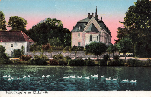 01920 Raeckelwitz Oberlausitz Schlosskapelle * um 1920