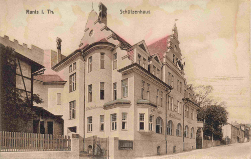 07389 Ranis Schützenhaus * um 1910
