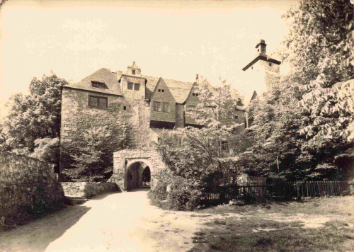 07389 Ranis Burg * 1950