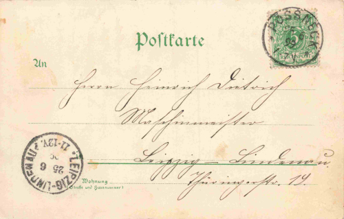 07389 Ranis Gruss aus ... Litho o 1899