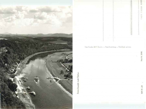 01847 Rathen von der Bastei *1972 