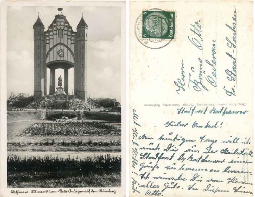 14712 Rathenow Bismarckturm o 4.11.1940