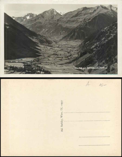 Rauris mit Sonnenblick Salzburger Land * 1931