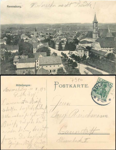 88180 Ravensburg o 31.8.1911