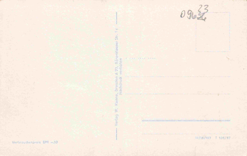 Rechenberg-Bienenmühle Erzgebirge * 1957