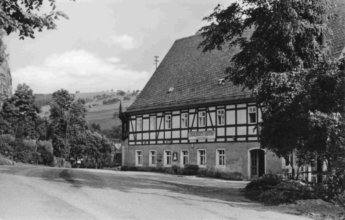 Rechenberg-Bienenmühle Erzgebirge Erbgerichts-Gasthof * 1966