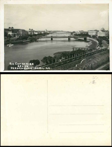 Recife Brazil Pernambuco Rio Capibaribe * ca. 1930