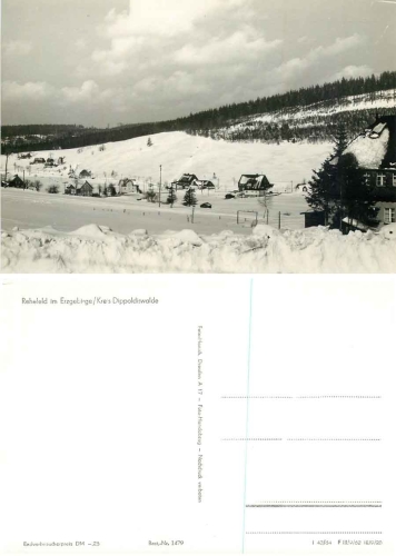01773 Rehefeld Erzgebirge Lifthang *1964 Hanich1479