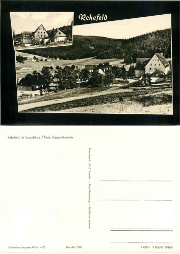 01773 Rehefeld Ferienheim *1964 Hanich1703