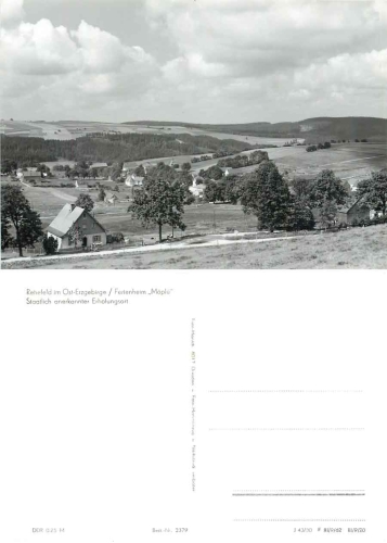 01773 Rehefeld Erzgebirge Ferienheim Moplu *1980 Hanich2379