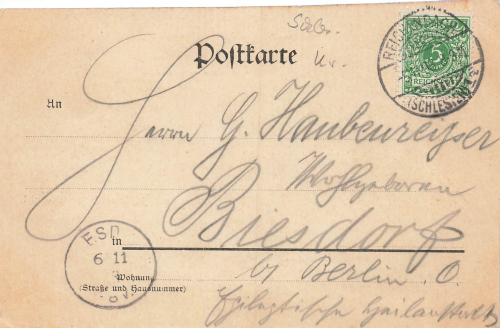 Reichenbach Eulengebirge Schlesien Dzierżoniów o1898