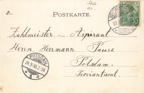 Reichenbach Eulengebirge Evangelical Church with War Memorial Silesia Dzierżoniów Lithograph circa 1900