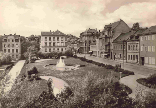 Reichenbach Vogtland Bahnhofstrasse o 1977