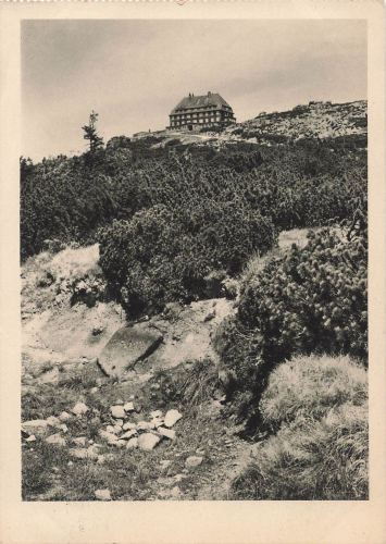Reifträgerbaude Riesengebirge Schlesien Schronisko na Szrenicy o 1937