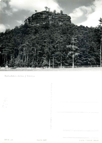 01814 Reinhardtsdorf Schona Zirkelstein climbing rock *1976 Hanich2299