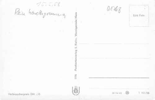01768 Reinhardtsgrimma 750 years old, sawmill * approx. 1956