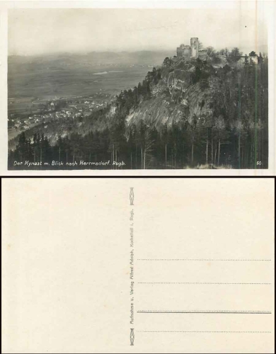 Riesengebirge Kynast Blick nach Herrmsdorf *ca. 1930