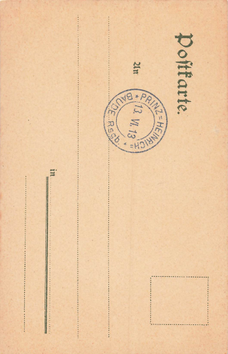 Elbe Falls, Giant Mountains, Artist's Postcard, Morning Star * circa 1900