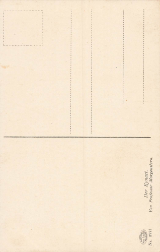 Riesengebirge Kynast Kuenstlerkarte Morgenstern Schlesien Chojnik um 1910