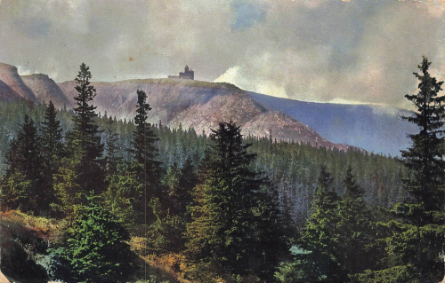 Schneekoppe Riesengebirge Schlesien