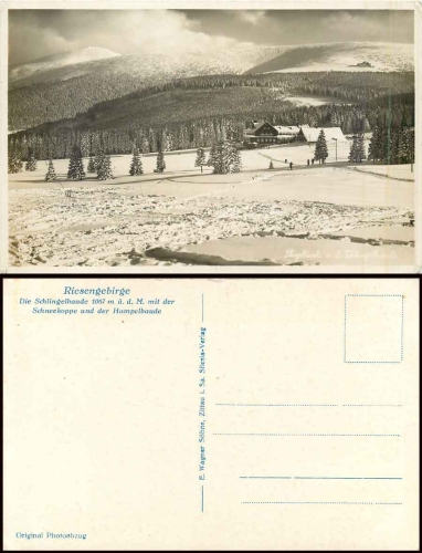 Riesengebirge Schlingelbaude *ca. 1930
