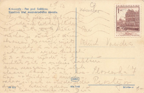 Pec Obri Dul Riesengebirge o 1953