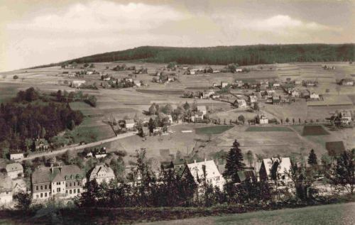Rittersgrün Erzgebirge Totalansicht o 1967