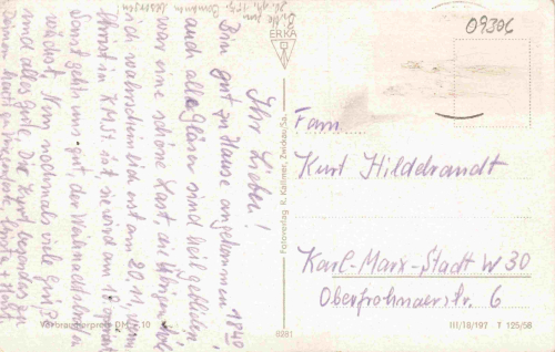 Rochlitz Sachsen Platz der befreiung o um 1950