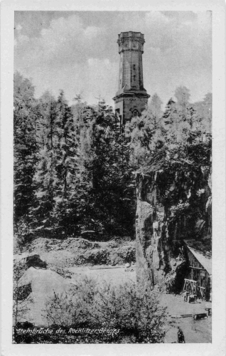 Rochlitz Sachsen Rochlitzer Berg  * um 1940