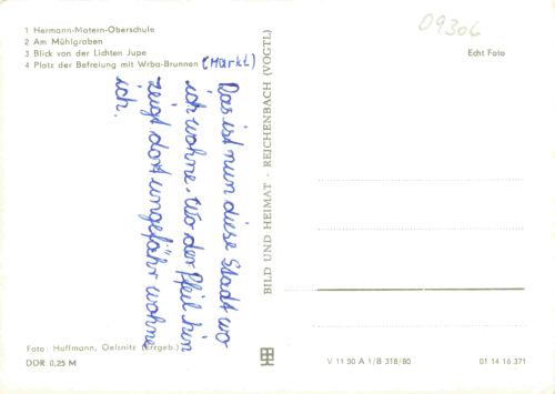 Rochlitz Sachsen Mehrbildkarte gebraucht 1980