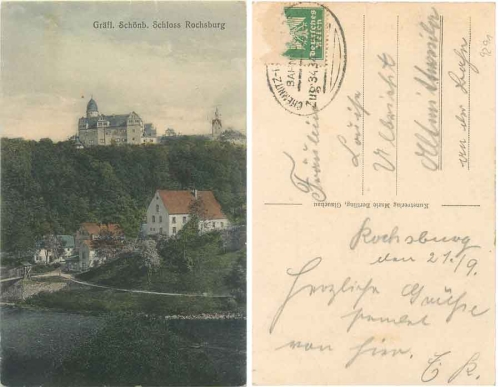 09322 Rochsburg Schloss o ca. 1920